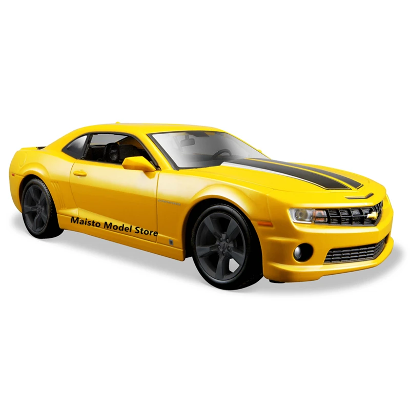 

Высокоточная модель автомобиля Maisto 1:24 2010 Chevrolet Camaro SS, литье под давлением, Коллекционная модель, подарок