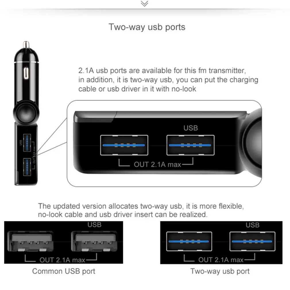 BC06S автомобильный комплект BT Hands free вызов fm передатчик MP3 плеер двойной USB зарядное