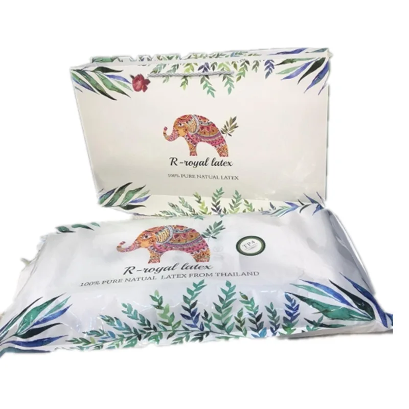 

Thai latex pillow Memory Foam Bedding Pillow Neck Protection Slow Rebound Shaped Maternity Pillow For Sleeping Orthopedic Pillow