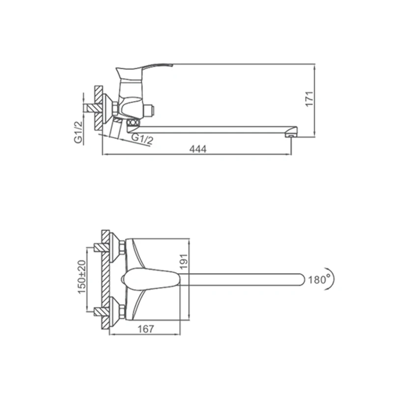 FRAP смеситель для ванной ванны душа кран на ванну F2202-20 | Строительство и ремонт