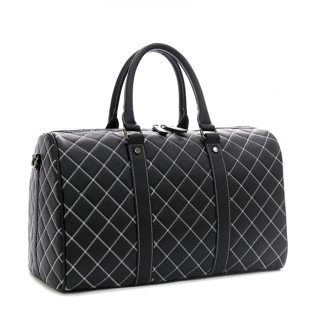 Fashion Luxury Brand Designer Travel Handbag for Men Business Luggage Organizer Bags High Quality Leather Weekend Large Gym Bag