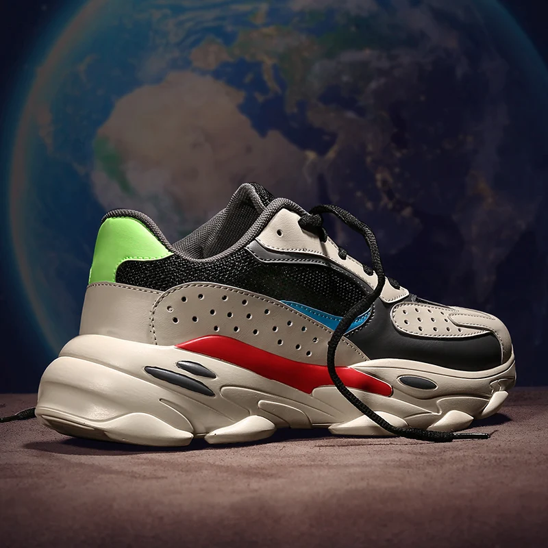 

2020 Men Running Shoes Jogging Walking Sports Shoes High-quality Lace-up Breathable Sneakers Space Shoes Fashion Casual Shoes