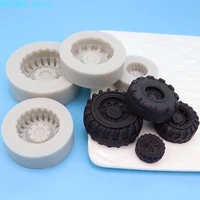 diy wheel silicone molds fondant cakes decorating tools silicone molds chocolate baking tools for cakes