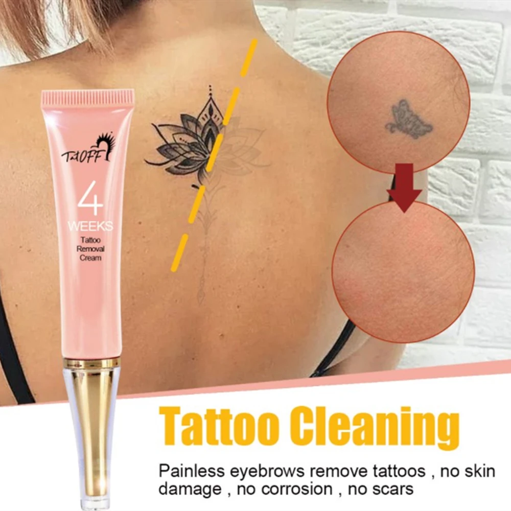 

Очищающее средство для татуировки постоянное удаление татуировок крем узор очистки нежный, не раздражает кожу безболезненного удаления