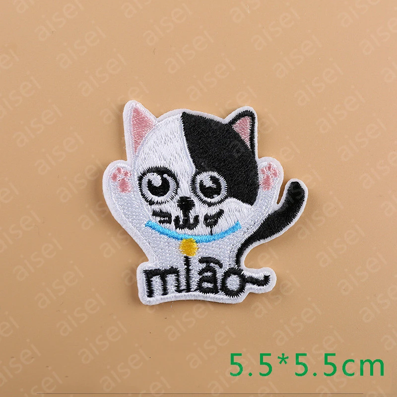 1 шт. мультяшная нашивка с животными вышивка милая собака железная