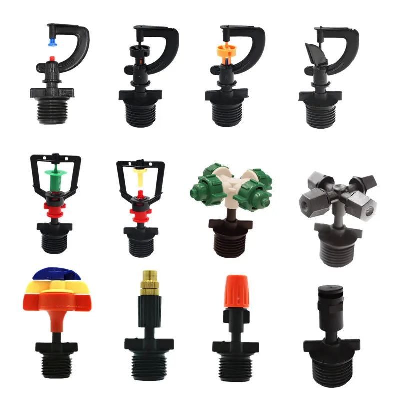 Парниковый микроспринклер с наружным разъемом 1/2 дюйма вращающаяся