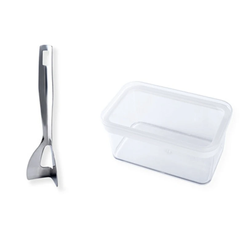 

Butter Sealed Box Cutting Set Transparent Capacity Low Temperature Resistant Refrigerator Storage Cheese Box