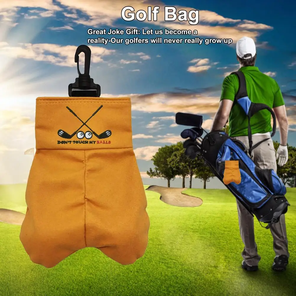 

Sports Golf Bag Prank Fiber Fleece Golf Bags Innovative Golf Bag Sturdy Structure Easy To Install Ball Bag Golf Accessories