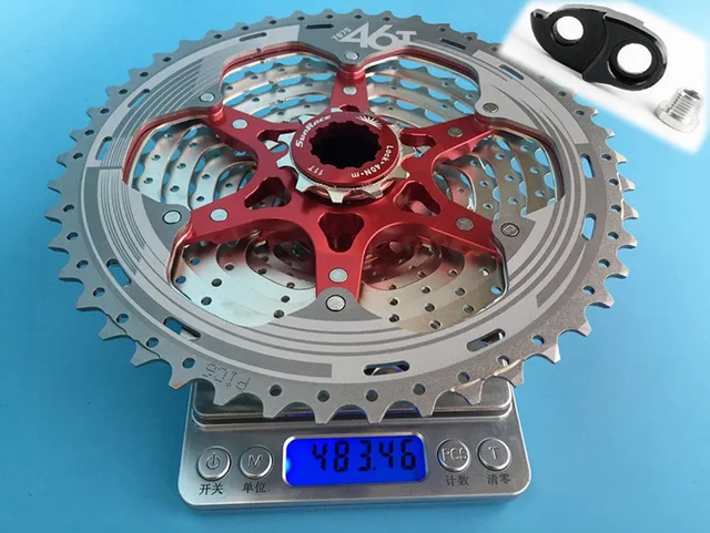 MX8 Silver with Hook Original SunRace 11-speed cassette CSMS8 CSMX8 11-46T bicycle cassette flywheel for Shimano SRAM flywheel Sunrace 11-46 11s cass - Цвет: MX8 Silver with Hook