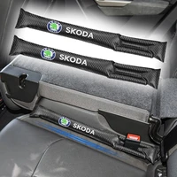 car interior seat gap padding seat plug leakproof for skoda octavia kodiaq fabia rapid superb a5 a7 kamiq karoq car accessories