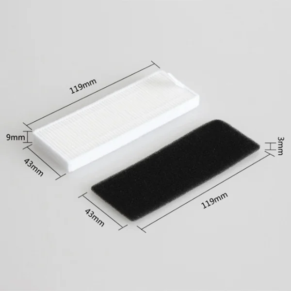 

Main Brush Hepa Filter Side Brush Mop Pad Replacement Kits for Cecotec Conga 1090 Robotic Vacuum Cleaner Spare Parts