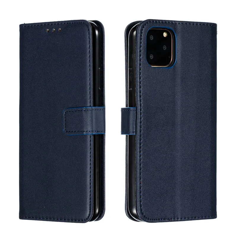 Ретро PU кожаный чехол для iPhone 11Pro max Xr XS 6 откидной чехол с ремешком для samsung S10E S8 S9 S10 Plus S7 Note 8 9 задняя крышка