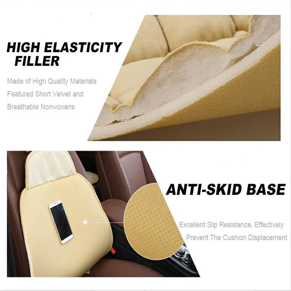 Зимний теплый льняной коврик для передней и задней панели дышащий защитный