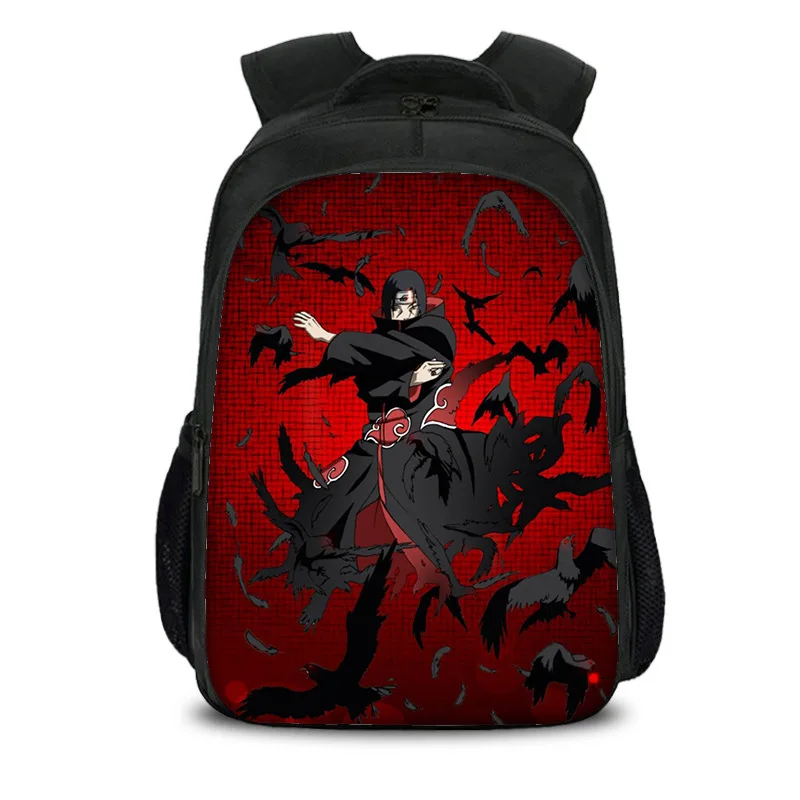 Искусственный рюкзак Новый Модный Аниме ниндзя джакузи школьная сумка дорожная