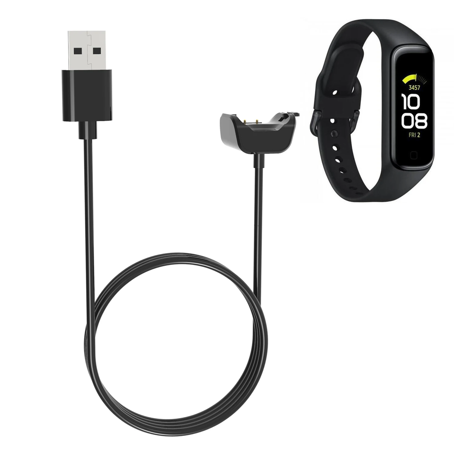 

USB зарядный кабель док-станция для зарядки адаптер провода для Samsung Galaxy Fit 2 R220 Smartband Fit2 SM-R220 смарт-браслет