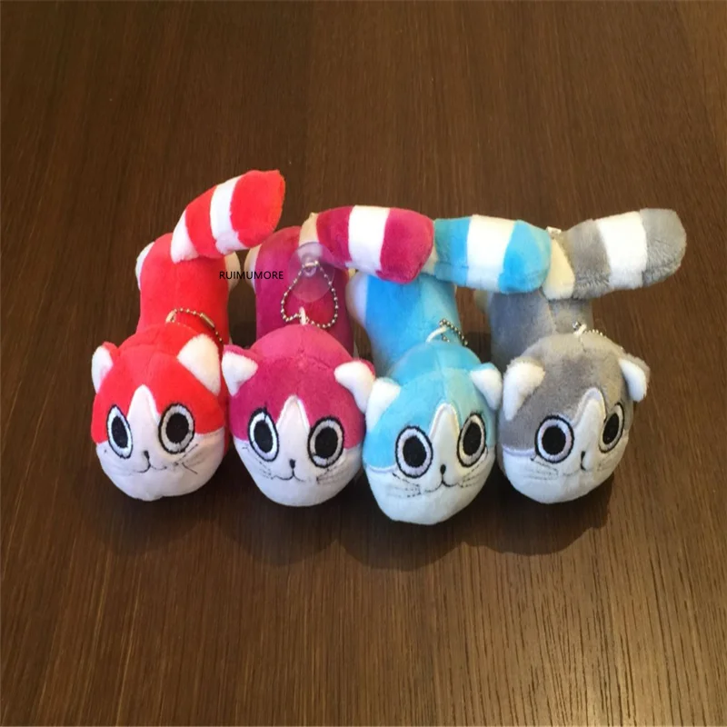 1 шт цвет случайный маленький 10 см Кот плюшевые игрушки вечерние подарок плюшевая