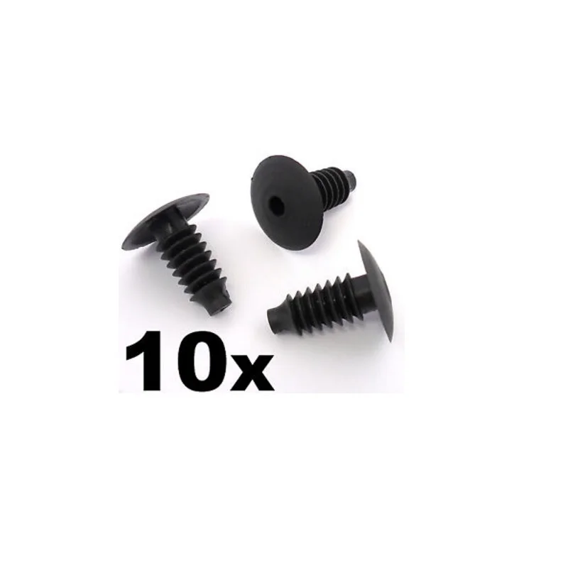 

10x For BMW Plastic Trim Plug Clip- For upholstery, trunk & boot linings