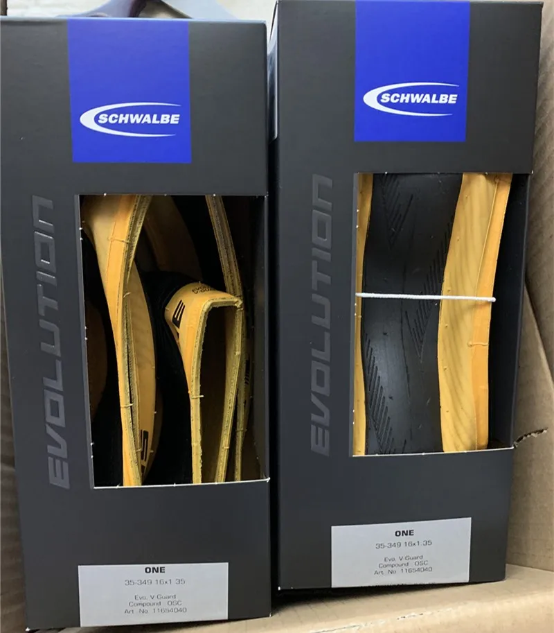 (Schwalbe One) подходит для Brompton Chpt3 v.2 специфическая Складная шина загара 35-349 | Спорт и