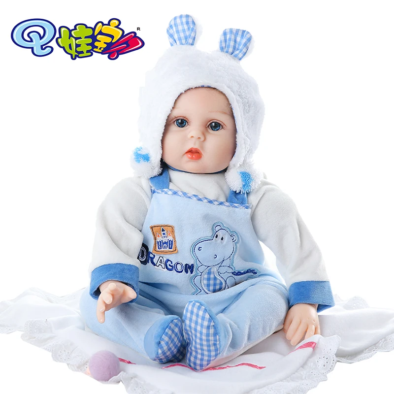 

2020 55cm Reborn Doll Full Vinyl Soft Reality Princess Interactive Baby Doll Child Puzzle Ethnic Doll Birthday Christmas Gift