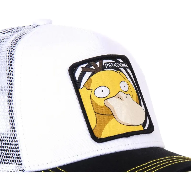 

New Brand Anime Psyduck Snapback Cap Cotton Baseball Cap Men Women Hip Hop Dad Mesh Hat Trucker Dropshipping