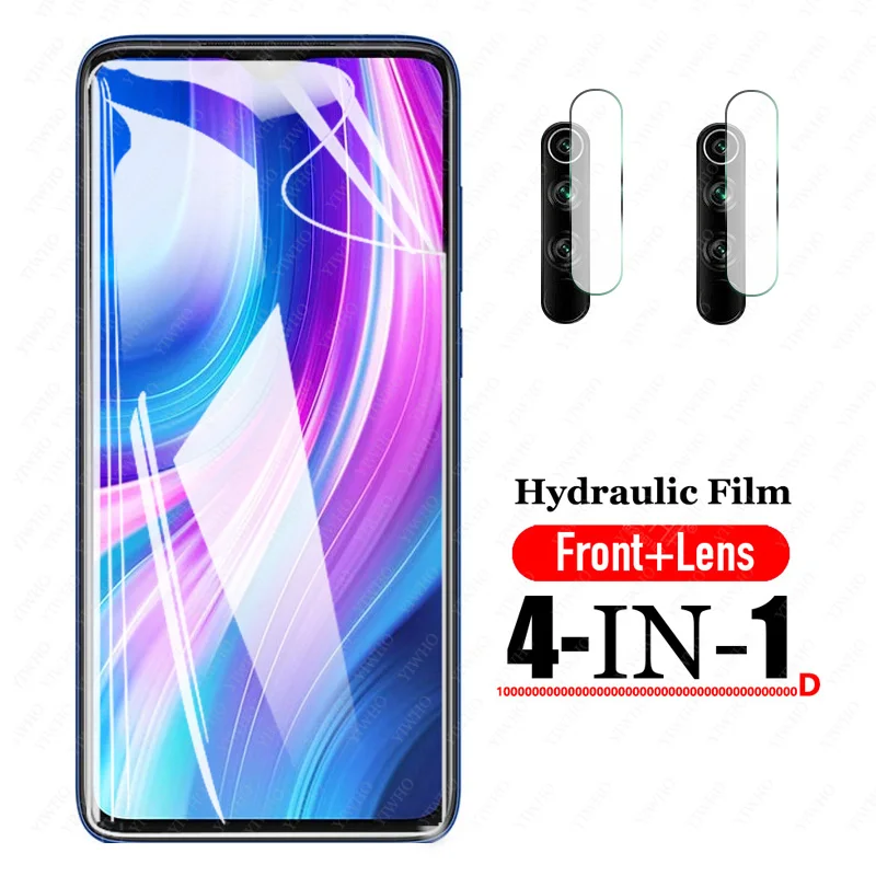 Гидрогелевая пленка Ftont для Xiaomi Redmi Note 8 Pro, Защита экрана для Redmi Note 8pro, не 8 Pro, Note8pro, стеклянная пленка для камеры