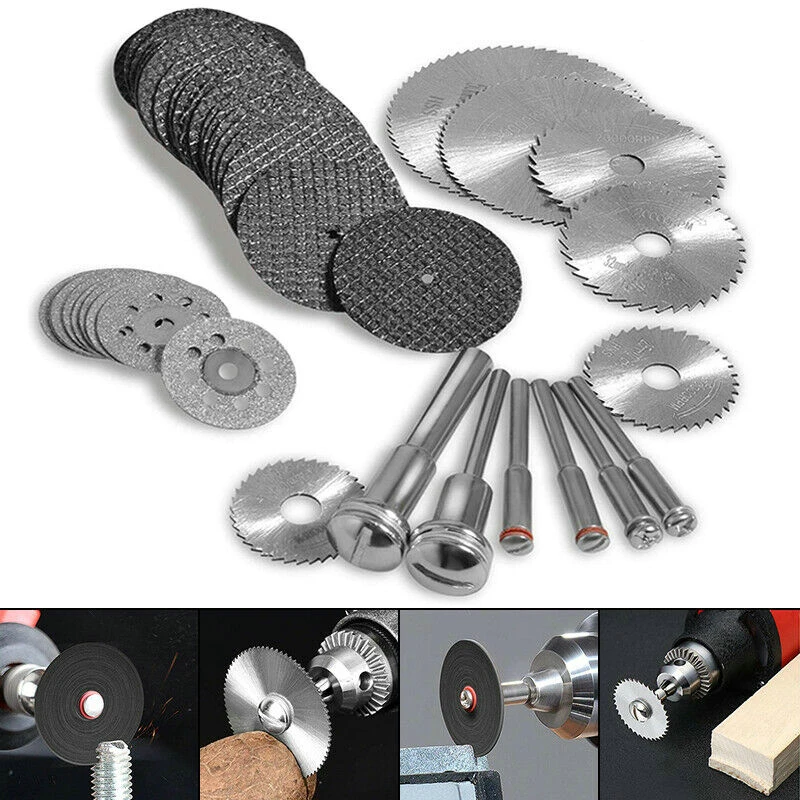 

30/32/40 Пак пильный диск + 5/7 стержень роторный режущий инструмент алмазное режущее колесо диск пилы и сверла для пилы