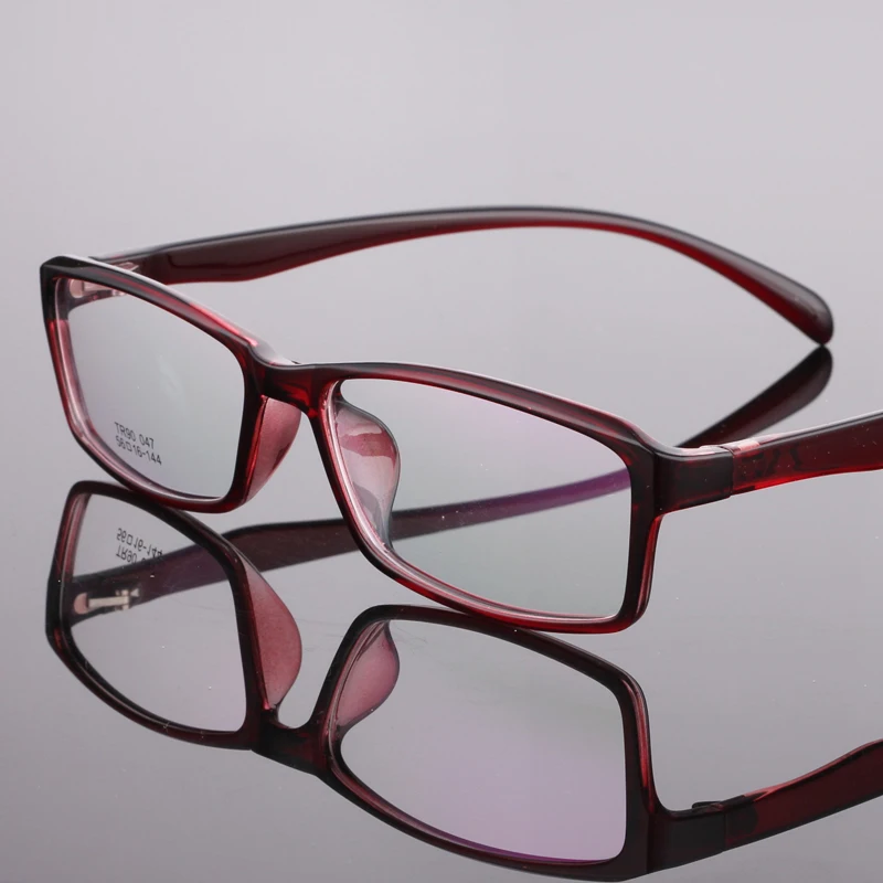 Высококачественная брендовая оправа для очков мужчин TR90 прозрачные модные очки
