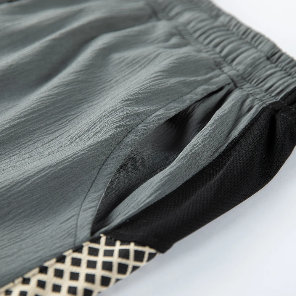 

2021 Men Gym Fitness Shorts Summer Casual Sports Short Pants Brand Men's Sportswear Drawstring Joggers Workout Shorts Streetwear