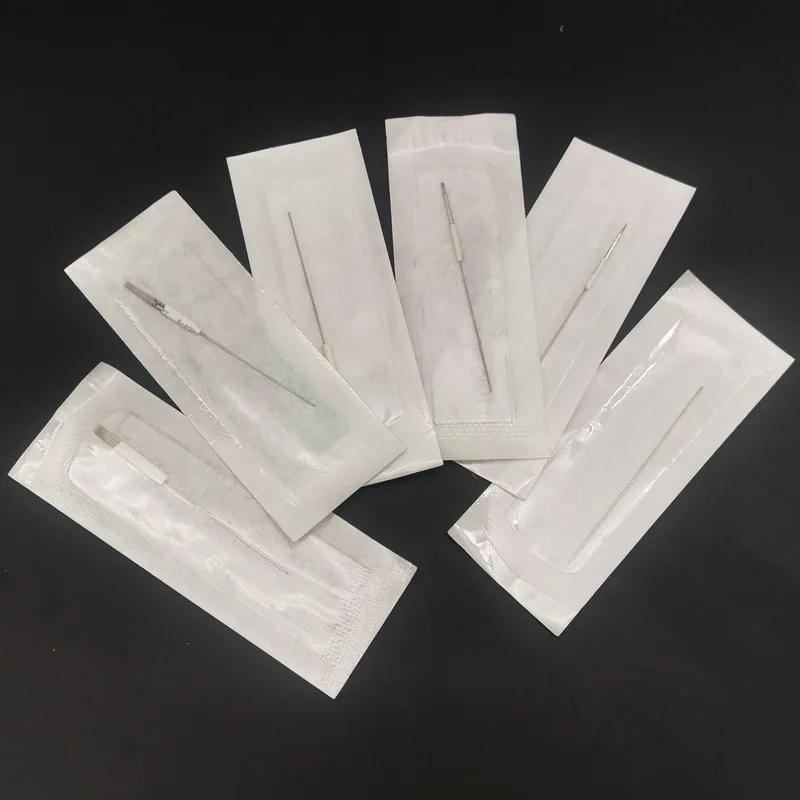 Перманентный макияж иглы Одноразовые стерилизованные Нержавеющая сталь RL F