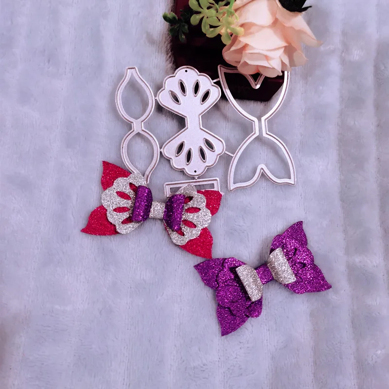 

Галстук-бабочка, металлический Трафаретный вырубной Штамп для DIY Скрапбукинг альбом Бумага открытки, декоративные поделки тиснение пресс-ф...