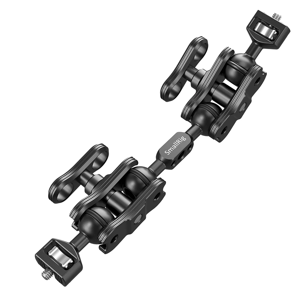 SmallRig двойная алюминиевая камера шарнирная Волшебная шаровая Головка удлинитель для волшебных рычагов(1/" винты) DSLR Поддержка монитора