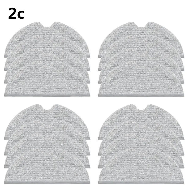 

16pcs Washable Sweeping robot Accessories mop cloth rag For xiaomi mijia Mi Robot Vacuum mop 2c Robot Vacuum Cleaner Parts Kits