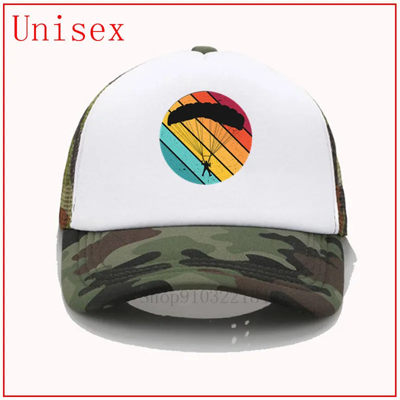 Skydiver Ретро парашютный детский летний головной убор для девочек дизайнерская