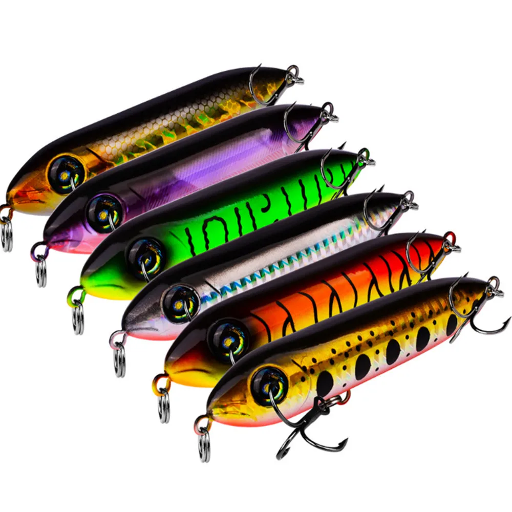 1 шт. жесткая наживка для рыбалки карандаш с головой змеи 10 2 см 11 5 г плавающий