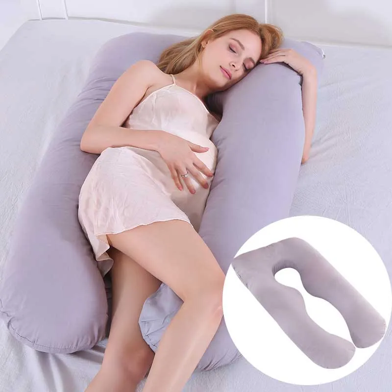 

Хлопковая поддерживающая Подушка для сна для беременных женщин U-образные подушки для беременных подушка для грудного вскармливания