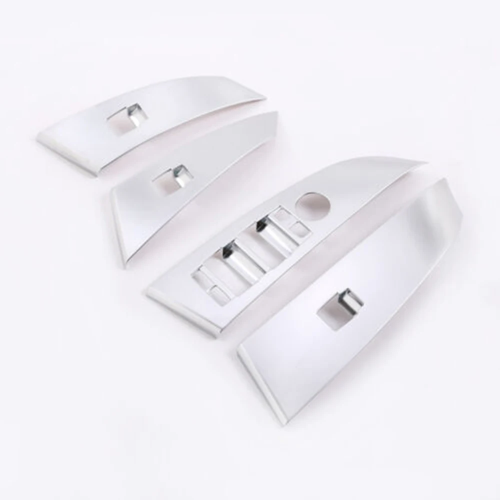 

For 2004-2006 BMW 5 series E60 E61 ABS silver window lift switch button decoration