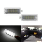 Для Ford Mustang Escape Fusion Focus C-Max Transit Connect 2x Белая светодиодная лампа для багажника