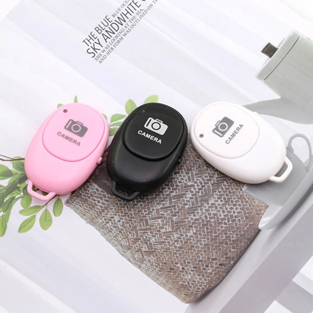 Мини-пульт дистанционного управления Bluetooth 4 0 кнопка спуска затвора для селфи