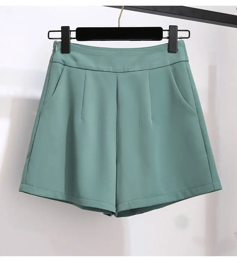 Женский комплект из 3 предметов с шортами свободные шорты и рубашка летние