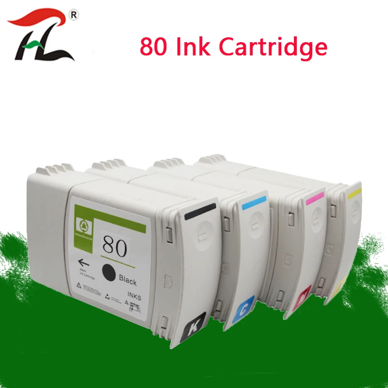 Чернильный картридж совместимый с hp 80 для замены картриджа hp80 Designjet 1000 1050c 1055 |