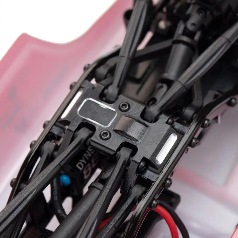 

Aluminum Alloy Box Chassis Mount Base Plate Holder Center Skid Plate For 1/24 Axial Scx24 90081 Rc Car Upgrade Accessories