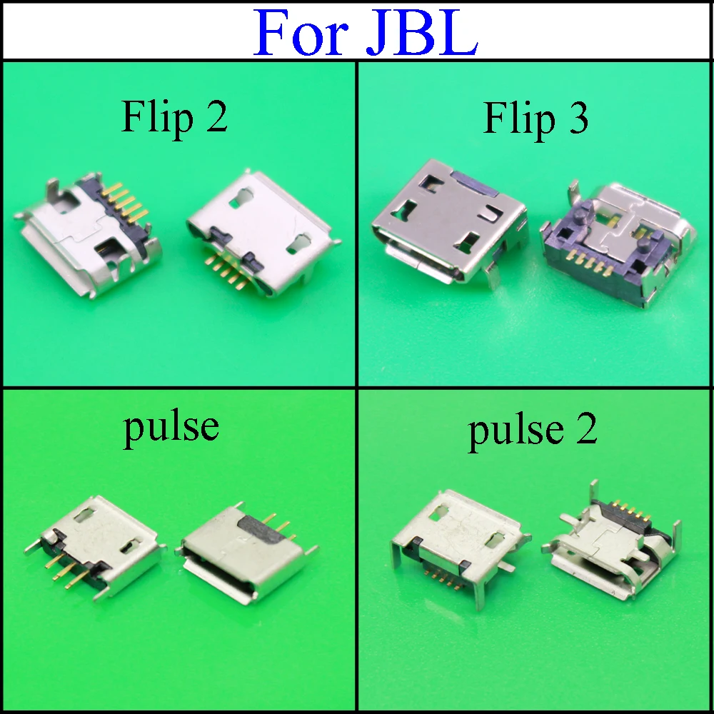 

YuXi For JBL FLIP 3 2 Pulse 2 Bluetooth Speaker Mini Micro USB Jack Dock Charging Port Charger Connector power plug Repair parts