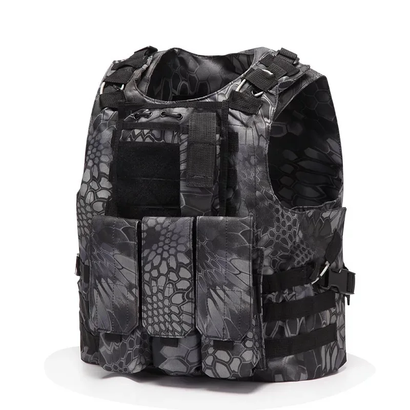 

Hunting Tactical Vest 600D Military Molle Plate Carrier Magazine Airsoft Paintball CS Outdoor Protective Lightweight Vest