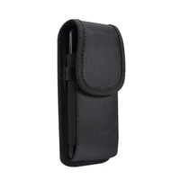 belt pouch holster cover case lassic lambskin pattern pu leather outdoor sports pouch universal phone waist bag for xiaomi