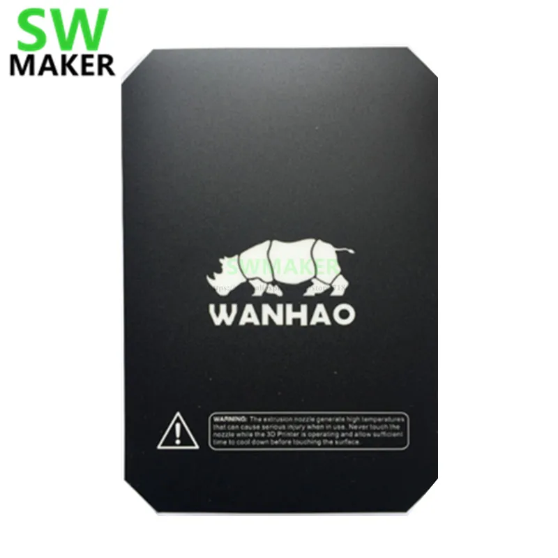 5 шт. WANHAO оригинальная i3 мини печать подогревающаяся платформа наклейка 3D принтер