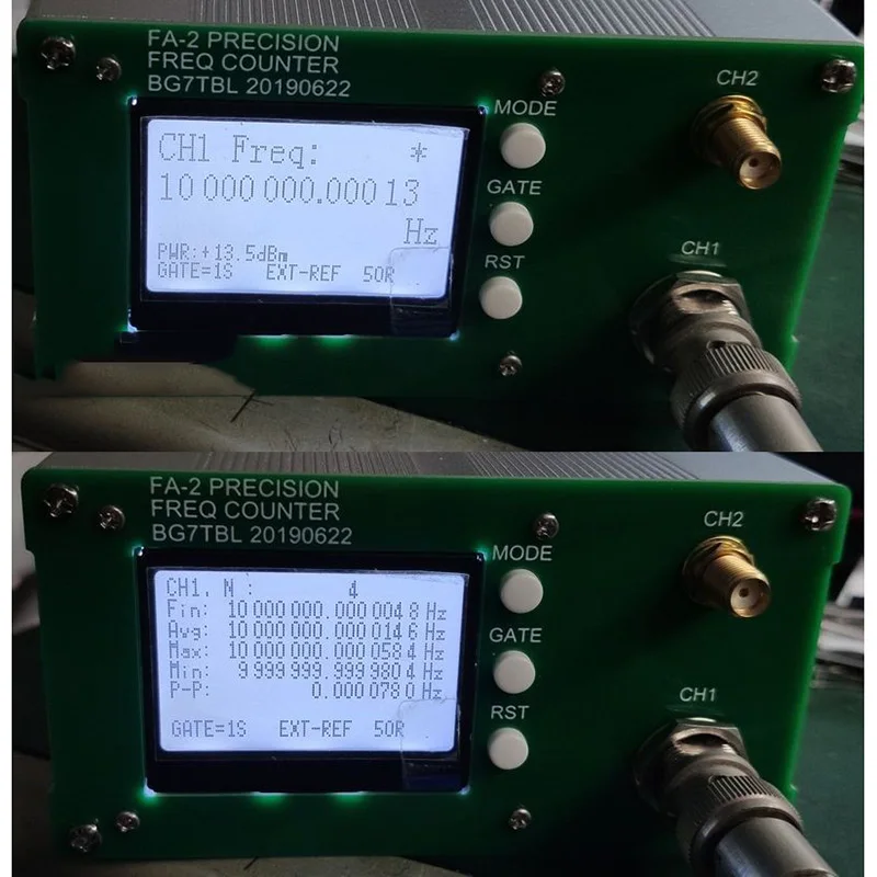 FA 2 счетчик частоты 1Hz 6G частотомер статистических Функция 11 бит/сек|Усилители