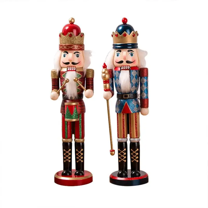 Кукла 38 см блестящая пудра мерцающий яркий Щелкунчик Рождественский подарок