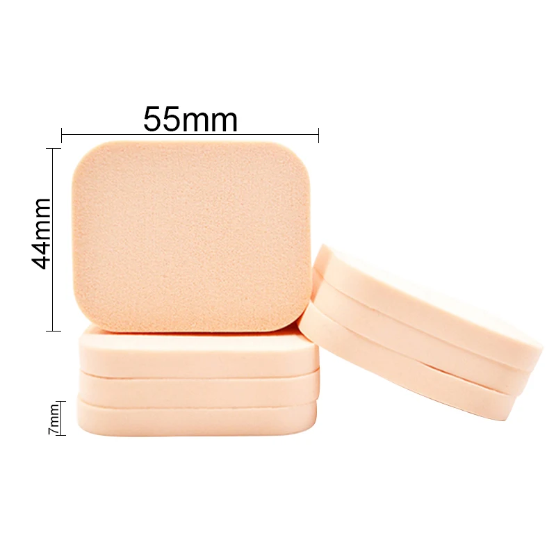 Профессиональная косметическая губка 10 шт. Женская для макияжа контурная лица