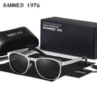 Солнцезащитные очки унисекс, поляризационные, с пружинными алюминиевыми петлями, для вождения, в оригинальной коробке, 2020