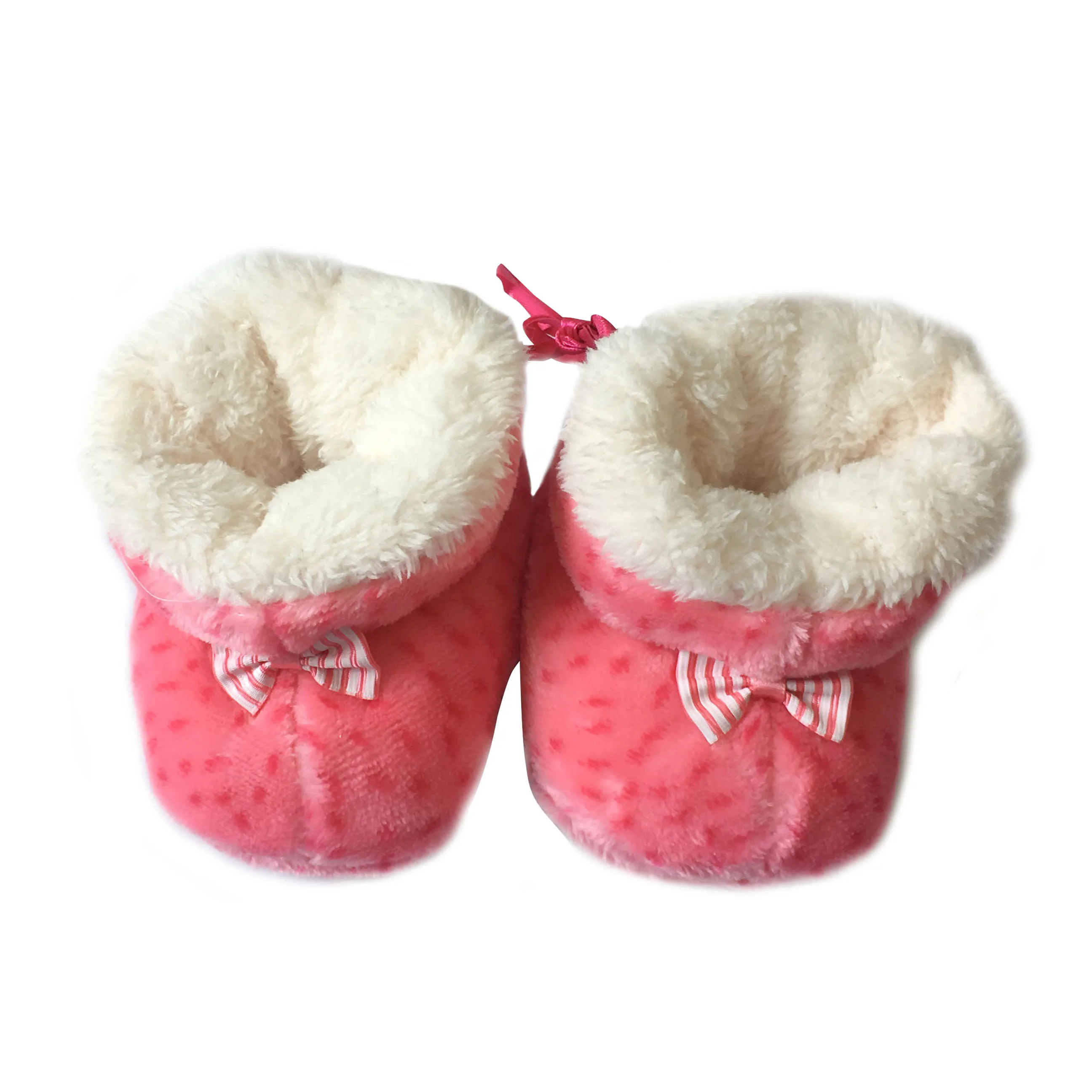 Детские плюшевые домашние тапочки для девочек и мальчиков милые носки-тапочки с